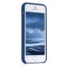 Husa Apple iPhone 5 / iPhone 5s / iPhone SE, Silicon, Albastru, 42766.17