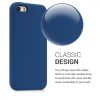 Husa Apple iPhone 5 / iPhone 5s / iPhone SE, Silicon, Albastru, 42766.17