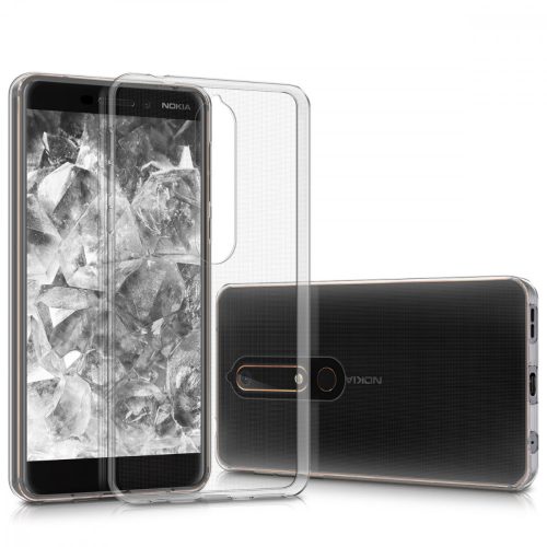 Husa Nokia 6.1 (2018), Silicon, Transparent, 44199.03