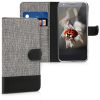 Husa ZTE Blade A520, Textil, Gri, 44275.22