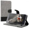 Husa ZTE Blade A520, Textil, Gri, 44275.22