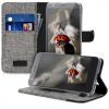 Husa ZTE Blade A520, Textil, Gri, 44275.22