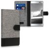 Husa Sony Xperia XA2, Textil, Gri, 44295.22