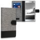Husa Sony Xperia XA2, Textil, Gri, 44295.22