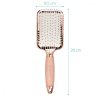 Perie de par perlata Navaris, Roz, 26 x 8.5 cm, 44334.02