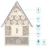 Hotel de insecte din lemn, XL, 40cm, 44340