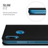 Husa Huawei P20 Lite, Piele ecologica, Negru, 44361.01