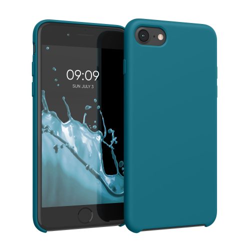 Husa Apple iPhone 8 / iPhone 7 / iPhone SE 2, Silicon, Albastru, 40225.78