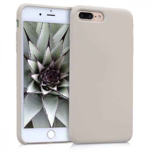 Husa Apple iPhone 8 Plus / iPhone 7 Plus, Silicon, Bej, 40842.96