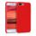 Husa Apple iPhone 8 Plus / iPhone 7 Plus, Silicon, Rosu, 40842.09
