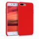 Husa Apple iPhone 8 Plus / iPhone 7 Plus, Silicon, Rosu, 40842.09