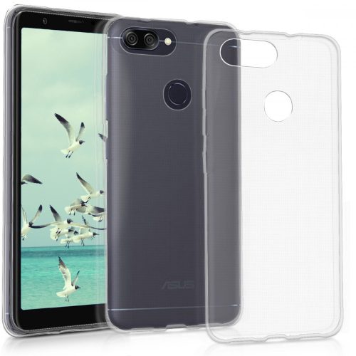 Husa Asus Zenfone Max Plus, Silicon, Transparent, 44423.03