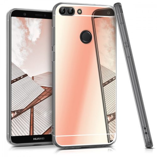 Husa Huawei P Smart / Enjoy 7s, Silicon, Roz, 44435.81