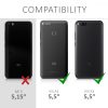 Folie de protectie pentru  Xiaomi Mi A1, kalibri, Fata, Negru, 44466.01