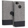 Husa ZTE Blade A6, Textil, Gri, 44462.22