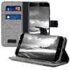 Husa ZTE Blade A6, Textil, Gri, 44462.22