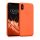 Husa Apple iPhone X / iPhone XS, Silicon, Portocaliu, 43940.69