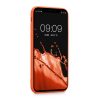 Husa Apple iPhone X / iPhone XS, Silicon, Portocaliu, 43940.69