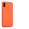 Husa Apple iPhone X / iPhone XS, Silicon, Portocaliu, 43940.69
