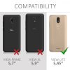 Husa Wiko View Lite, Piele ecologica, Negru, 44578.01