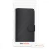Husa Wiko View Lite, Piele ecologica, Negru, 44578.01