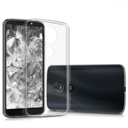 Husa Motorola Moto G6 Play, Silicon, Transparent, 44617.03