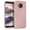 Husa Motorola Moto G6 Plus, Silicon, Roz, 44614.31
