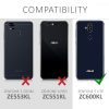Husa Asus Zenfone 5 Lite, Textil, Gri, 44629.01