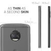 Husa Motorola Moto G6 Plus, Silicon, Transparent, 44609.03