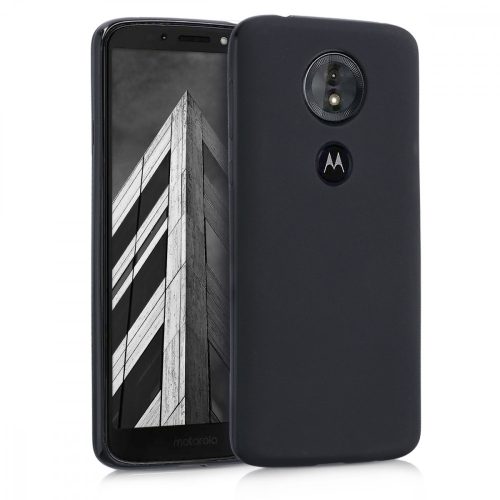 Husa Motorola Moto G6 Play, Silicon, Negru, 44621.47