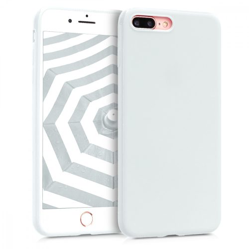 Husa Apple iPhone 8 Plus / iPhone 7 Plus, Silicon, Alb, 39499.48
