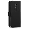 Husa Alcatel 1C, Piele ecologica, Negru, 44642.01