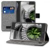 Husa ZTE Blade L7, Textil, Gri, 43442.25