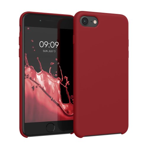 Husa Apple iPhone 8 / iPhone 7 / iPhone SE 2, Silicon, Rosu, 40225.20