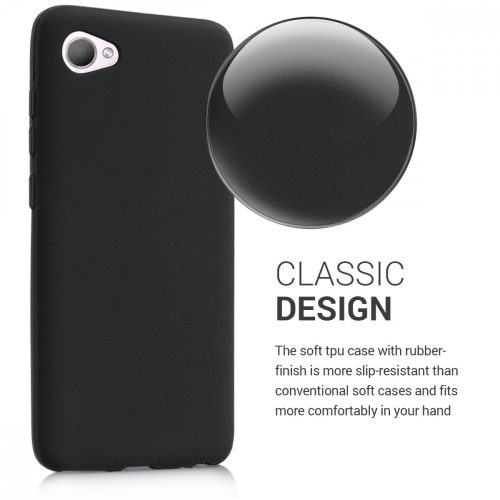 Husa HTC Desire 12, Silicon, Negru, 44787.47