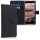 Husa Wiko Lenny 5, Piele ecologica, Negru, 44844.01
