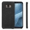 Husa Samsung Galaxy S8, Textil, Gri, 43487.19