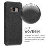 Husa Samsung Galaxy S8, Textil, Gri, 43487.19