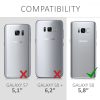 Husa Samsung Galaxy S8, Textil, Gri, 43487.19