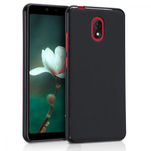 Husa Wiko Lenny 5, Silicon, Negru, 44843.47