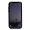 Husa Apple iPhone X / iPhone XS, Textil, Negru, 43479.01