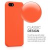Husa Apple iPhone 5 / iPhone 5s / iPhone SE, Silicon, Portocaliu, 42766.29
