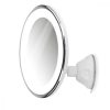 Oglinda Cosmetica cu ventuze, Iluminare LED, marire 7x, reglabila, 44871.02
