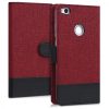 Husa Huawei P9 Lite (2017), Textil, Rosu, 40893.04