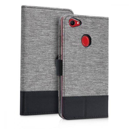 Husa OPPO F7, Textil, Gri, 44999.01
