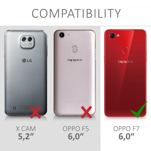 Husa OPPO F7, Silicon, Transparent, 44998.03