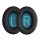 Set 2 Perne de urechi pentru casti Bose Soundlink Around-Ear Wireless II, Kwmobile, Negru, Piele ecologica, 45044.01