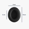 Set 2 Perne de urechi pentru casti Beats Studio 2/Studio 3 Wireless, Kwmobile, Negru, Piele ecologica, 45042.01