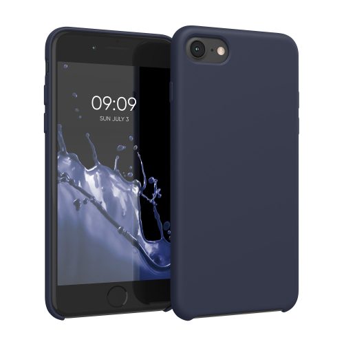 Husa Apple iPhone 8 / iPhone 7 / iPhone SE 2, Silicon, Albastru, 40225.53