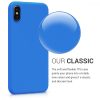 Husa Apple iPhone X / iPhone XS, Silicon, Albastru, 43940.104